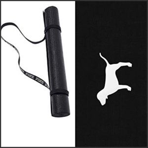 VS PINK YOGA MAT WITH CARRYING STRAP